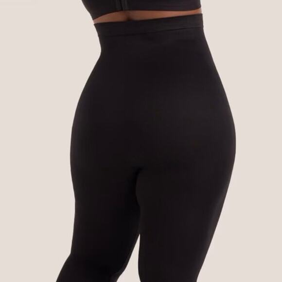 Empetua by Shapermint High Waisted Shaping Leggings 2XL Black Capsule Comfort - Picture 2 of 7